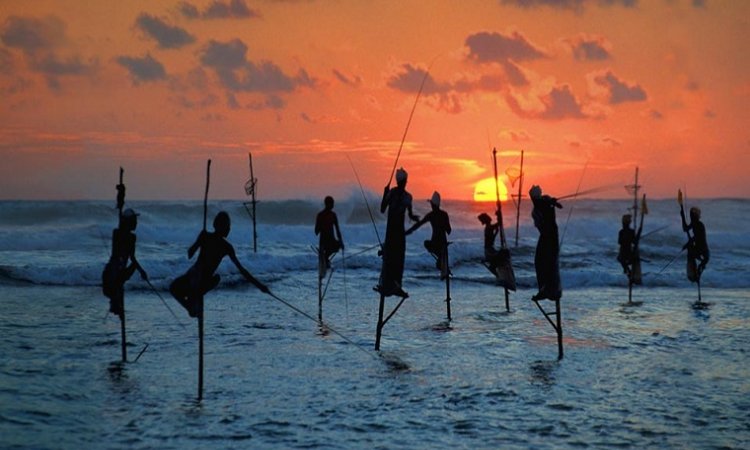 stilt fishermen